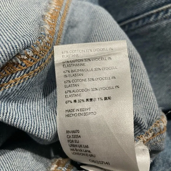 We The Free Bell Bottom Flare Jeans Pants Womens 26x32 - Picture 6 of 13